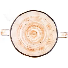 Чашка бульонная «Пастораль» фарфор 270мл D=105,H=50мм оранжев., изображение 3