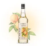 Сироп «Белый Персик» Pinch&Drop стекло 1л D=85,H=330мм белый