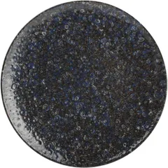 Plate “Midnight Dusk”  porcelain  D=21cm  black, blue