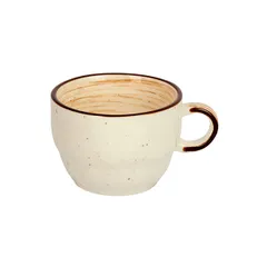 Чашка кофейная «Пастораль» фарфор 70мл оранжев.