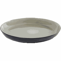 Dish “Pure” deep ceramics D=290,H=35mm gray,black