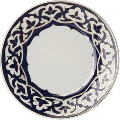 Тарелка «Восток Голд» мелкая фарфор D=190,H=23мм синий,золотой