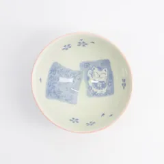 Салатник «Кэт Нэко» фарфор 300мл D=115,H=62мм розов., изображение 2