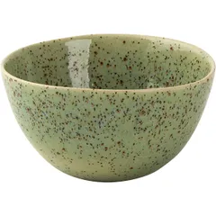 Salad bowl “Kiwi Green”  ceramics  D=15cm  green.