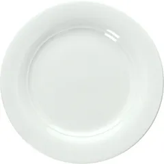 Plate “Tesis Bianco” porcelain D=250,H=25mm white