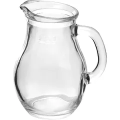 Кувшин «Бистро» стекло 250мл D=80,H=115,L=95мм прозр., изображение 2