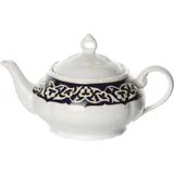 Чайник заварочный «Восток» фарфор 0,5л D=65мм синий