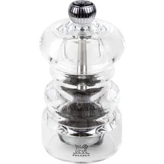 Мельница для перца «Нэнси» металлический механизм акрил D=55,H=90мм прозр.,металлич.