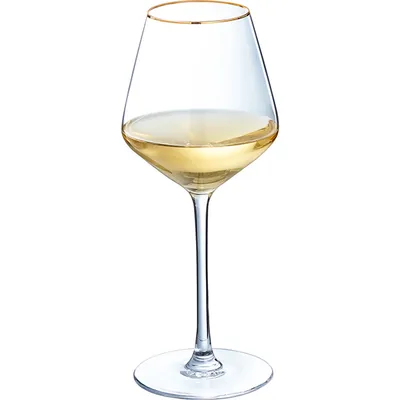 Бокал для вина «Ультим Борд Ор» хр.стекло 380мл ,H=21,9см прозр., Объем по данным поставщика (мл): 380, изображение 3