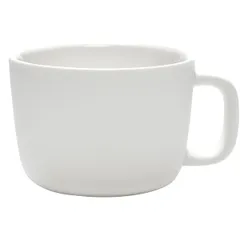 Tea cup “Pass-partout”  porcelain  200 ml  D=85, H=61mm  white, matte