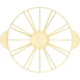 Делитель для торта на 8-12 кусков полипроп. D=265,H=25мм желт.