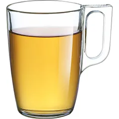 Кружка «Волюто» стекло 320мл D=10,6,H=11,1см прозр., изображение 2