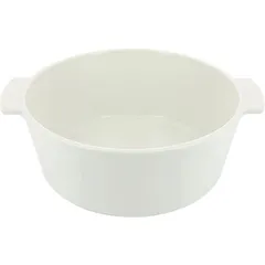 Baking pan without lid “Revolution” ceramics 3.4l D=255,H=95mm white