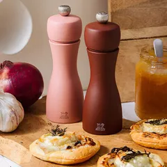 Набор мельниц для специй «Таити»[2шт] бук,сталь нерж. D=52,H=150мм бордо,розов., изображение 3
