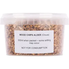 Wood chips for fumigator in a can “Alder”  0.5 l