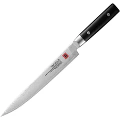 Нож для тонкой нарезки «Касуми» сталь нерж. ,L=370/240,B=28мм черный,металлич.