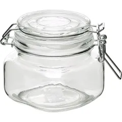 Банка для сыпучих продуктов ,стекло силикон,металл 0,56л прозр., изображение 2