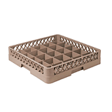 Кассета для бокалов «Проотель» 25 ячеек Dmax=89,Hmax=80мм полипроп. ,H=10,L=50,B=50см бежев.