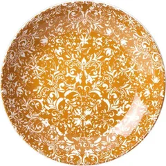 Salad bowl “Ink Legacy”  porcelain  0.65 l  D=205, H=40mm  orange.