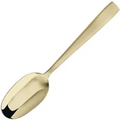 Coffee spoon “Flat”  stainless steel , L=11cm  champagne