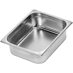 Gastronorm container (2/1)  stainless steel , H=65mm  metal.