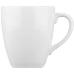 Mug “Fusion” porcelain 300ml D=84,H=94,L=115mm white