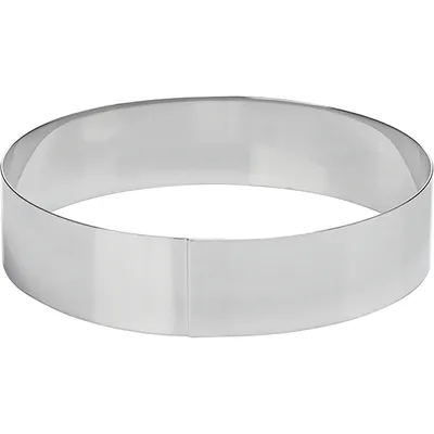 Кольцо кондитерское сталь нерж. D=110,H=35мм металлич.