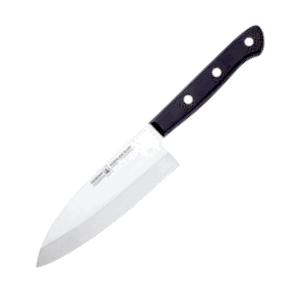 Нож д/раздел. рыбы «Глория Люкс» сталь ,L=275/150,B=45мм черный,металлич.
