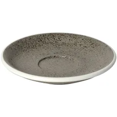 Saucer “Egg” porcelain D=14.5cm gray