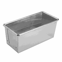 Bread baking pan metal ,H=8,L=20,B=8cm metal.