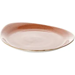 Тарелка «Крафт Терракота» мелкая фарфор ,H=37,L=305,B=275мм терракот, изображение 3