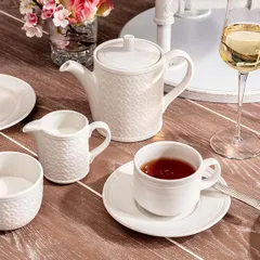 Сахарница «Бид» фарфор белый, изображение 2