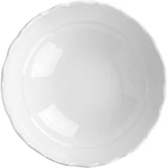 Салатник «Верона» фарфор 1,25л D=240,H=65мм белый, изображение 2