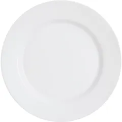 Тарелка «Новая Аквитания» мелкая стекло D=22,5см белый