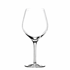 Wine glass “Exquisit”  christened glass  0.65 l  D=10.5, H=22.2 cm  clear.