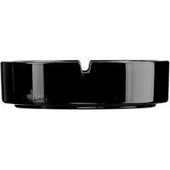 Ashtray glass D=105,H=36mm black