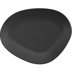 Тарелка «Гэлэкси» ассиметричная фарфор D=350,H=39мм граф.,матовый