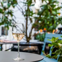 Бокал для вина «Плаза» стекло 330мл D=61/80,H=210мм прозр., изображение 3