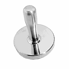 Tenderizer for meat  stainless steel  D=11cm  metal.