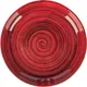 Тарелка мелкая керамика D=18см красный