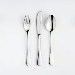 Ложка столовая «Риволи» сталь нерж. ,L=195/66,B=2мм металлич., изображение 3