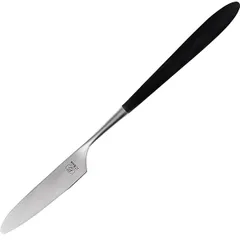 Table knife "Gaya"  stainless steel  black, matte