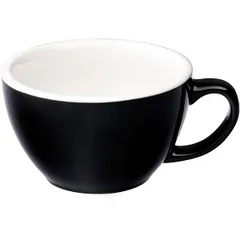 Tea cup “Egg” porcelain 300ml black