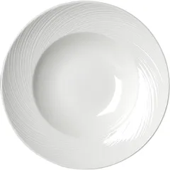 Deep plate “Spyro”  porcelain  370 ml  D=27, H=5cm  white