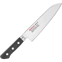 Kitchen knife "Osaka" one-sided sharpening  stainless steel, polyoxymethylene , L=300/180, B=45mm
