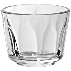 Container for serving “Murano Ottico”  glass  200 ml  D=88, H=70mm  clear.