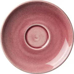 Saucer “Vesuvius Rose Quartz”  porcelain  D=15.25cm  pink.