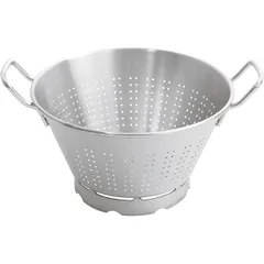 Conical colander on a stand stainless D=32,H=16cm metal.