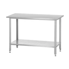 Стол производственный «Base» без борта сталь нерж. ,H=86,L=150,B=60см металлич.