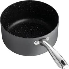 Сотейник «Уитфорд» алюм.литой,сталь нерж. 4л D=22,H=11см граф.,черный, изображение 2